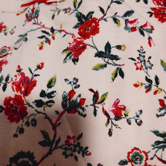 NWT Cacique Cream Floral Women's Underwear 100% Cotton. - Picture 4 of 5